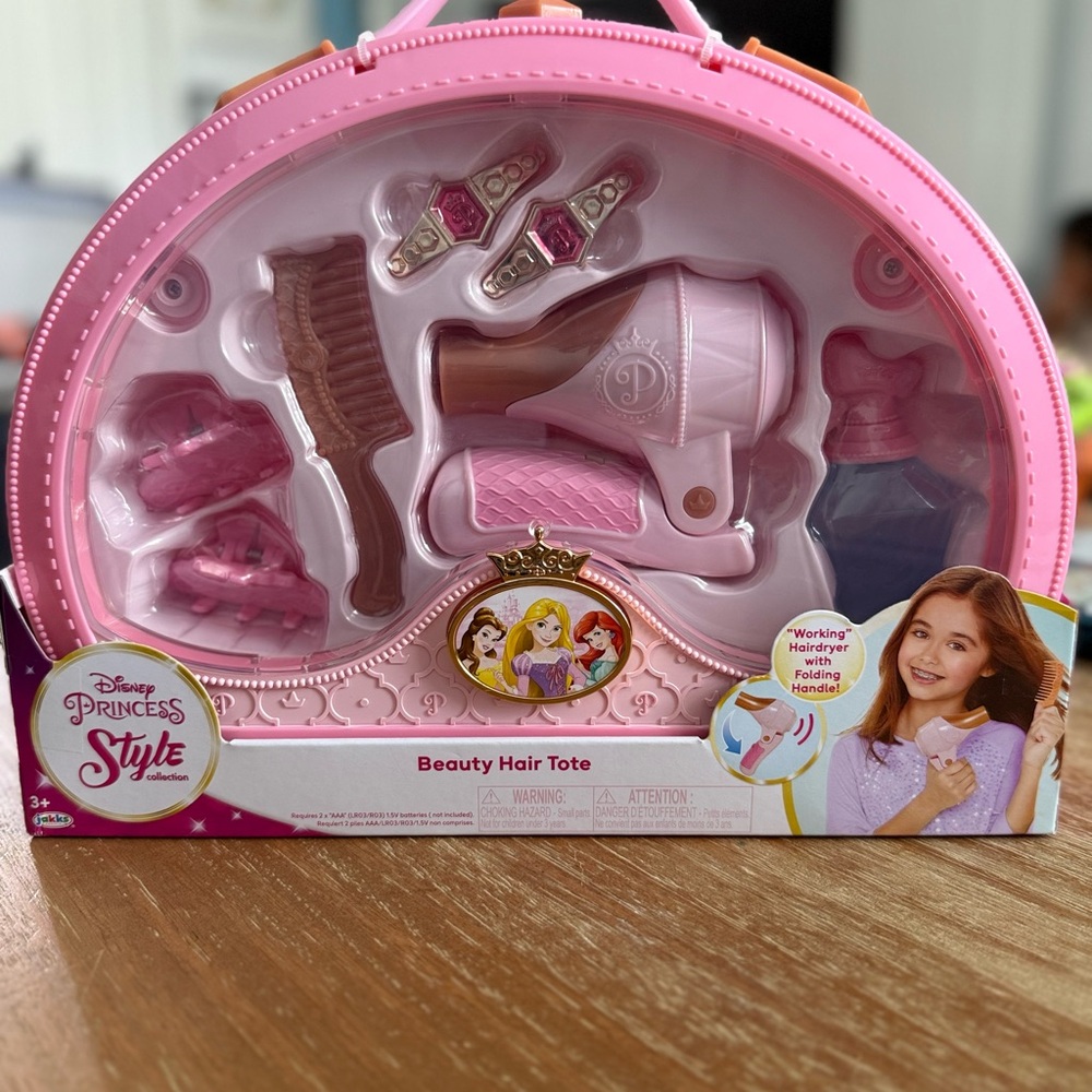 Disney Princess Beauty Hair Tote pretend play toys